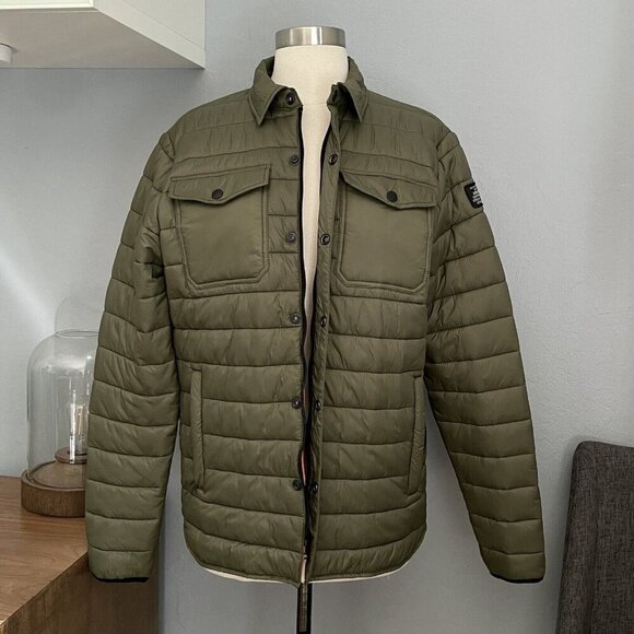 Schott Bros. NYC Jacket Flyer’s Man Intermediate Army Type Quilted - Picture 2 of 12